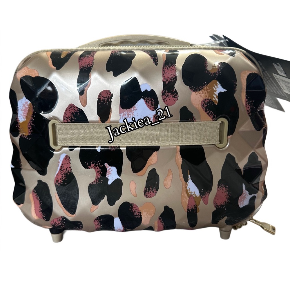 💙❤️ Leopard Print Cosmetic Bag - Picture 3 of 8